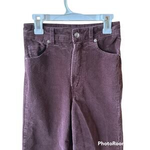 Divided H&M Corduroy Jean Wide Leg High Waist Size 0